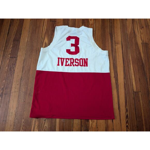 Nike Allen Iverson VTG Red/White Mens XL Jersey in good condition. - Picture 5 of 7